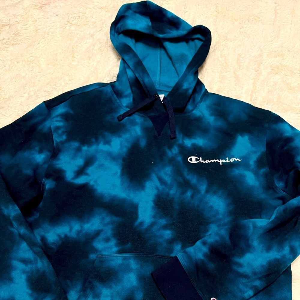 Champion tie dye sweatshirt